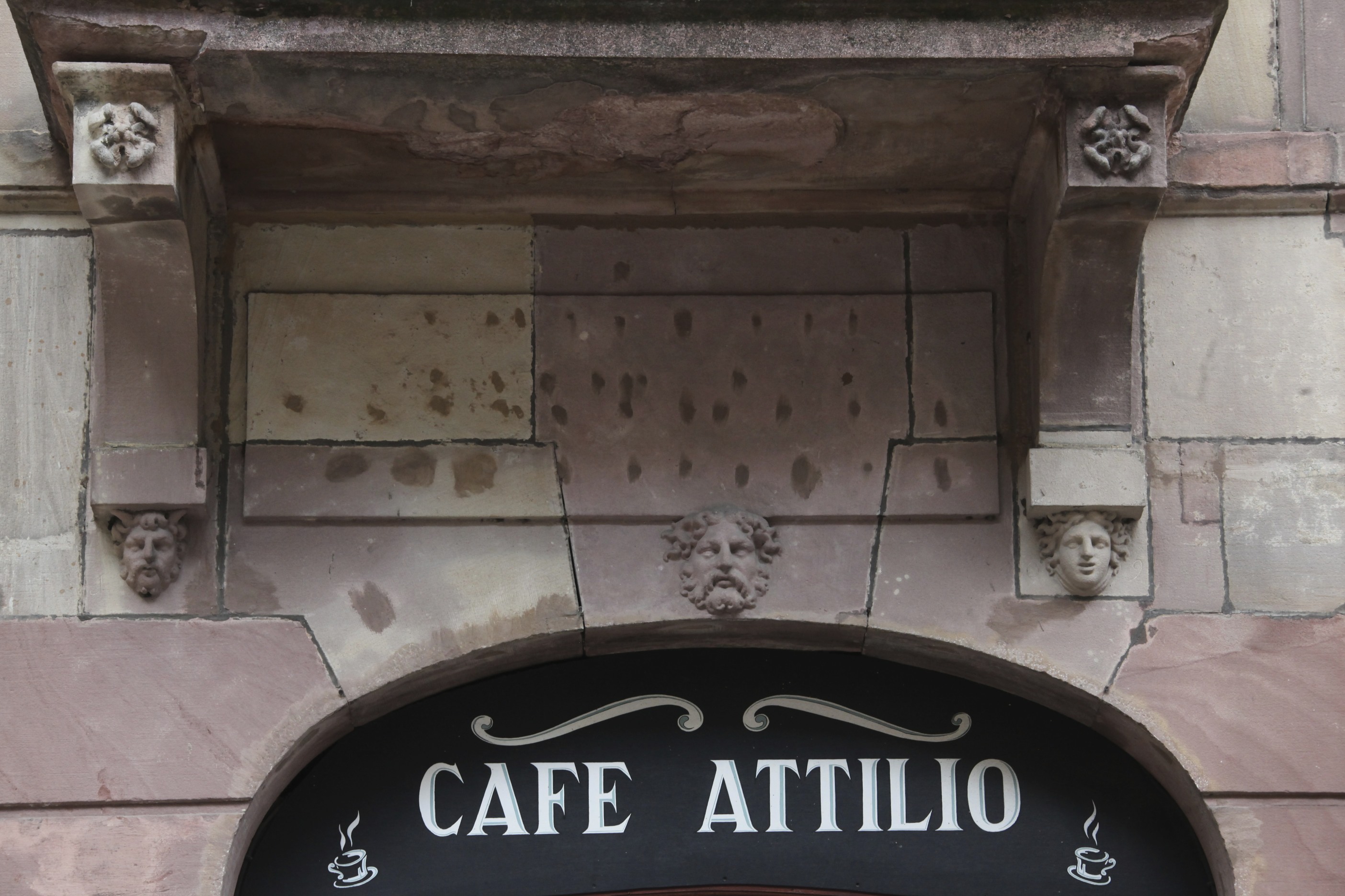 Vue partielle du balcon